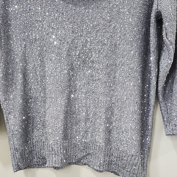 Nue Options Gray Cowl Neck Sweater - Picture 5 of 8